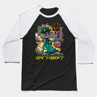 What's Cookin Lab Rat Baseball T-Shirt